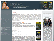 Tablet Screenshot of esthermckay.com